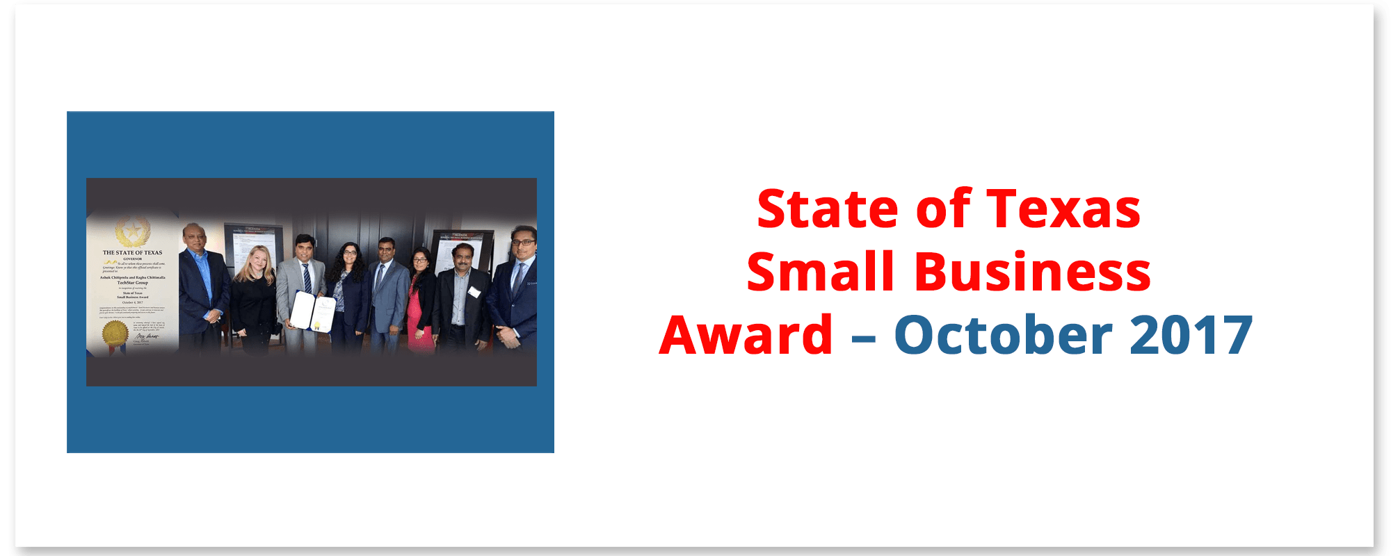 TechStar Group Awards and Recognitions